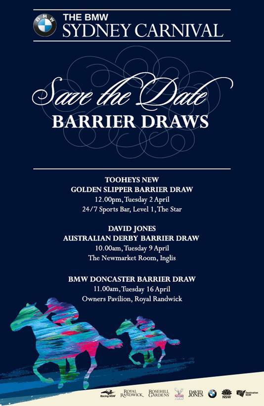 Autumn carnival barrier draw